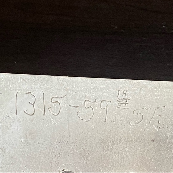 Vintage Nickel Silver Native American Turquoise Inlay Thunderbird Belt Buckle - Picture 8 of 9